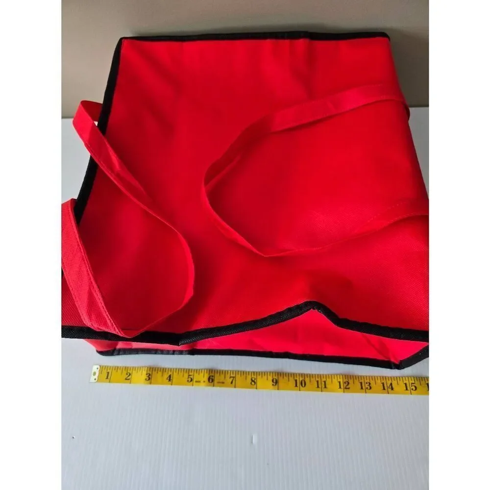 Insulated Tote Red New